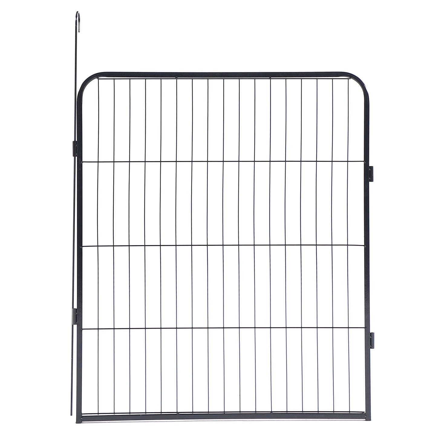 8-Panels Outdoor Indoor Iron Puppy Dog Fence Pet Dog Playpen