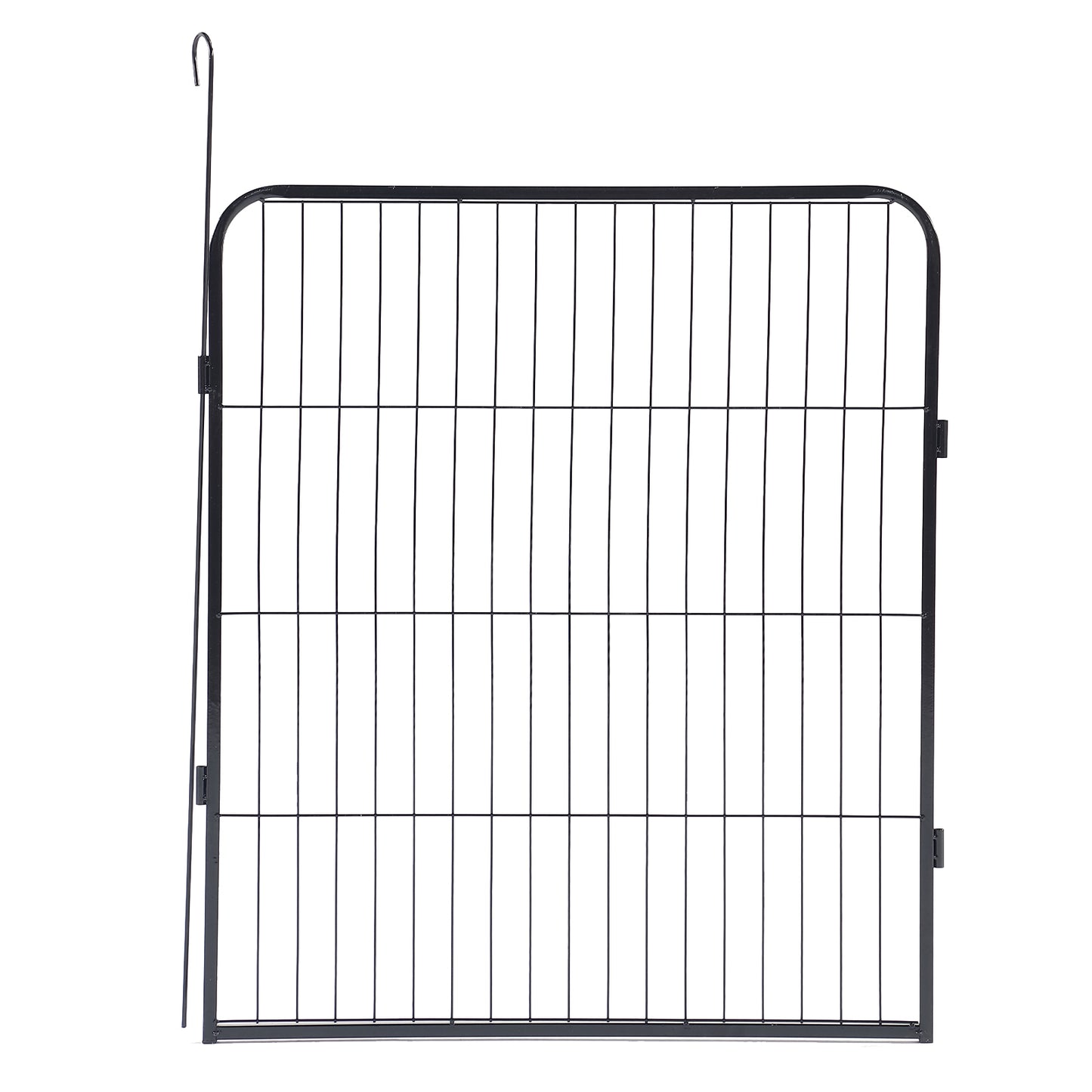 16-Panels Large Outdoor Indoor Iron Puppy Dog Fence Pet Dog Playpen