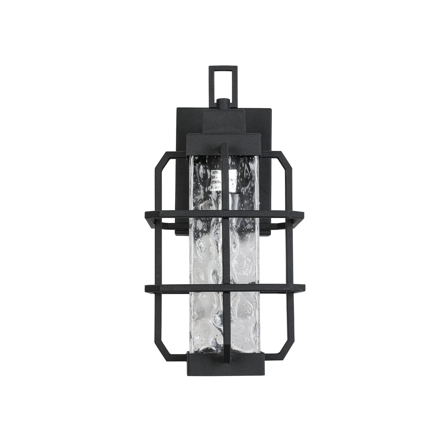 Outdoor Wall Light 1-Light 14.17-in H Matte Black Dusk to Dawn Led, Outdoor Wall Light