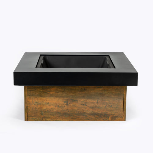 36-inch Iron Fire Pit Table Wood-burning stove