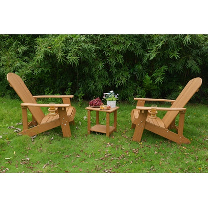 2-Piece All-Season Outdoor Lounge Chairs Perfect For Patio Chats & Garden Leisure Gatherings
