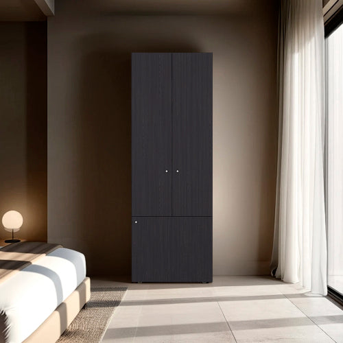 Armoire Extension Duo, Bedroom, Black