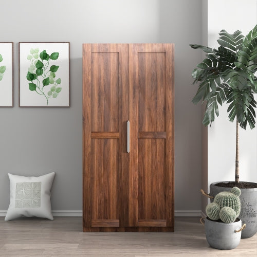 62.99in Kitchen Pantry Cabinet, Walnut Freestanding Buffet Cupboards Sideboard with Doors & Shelves