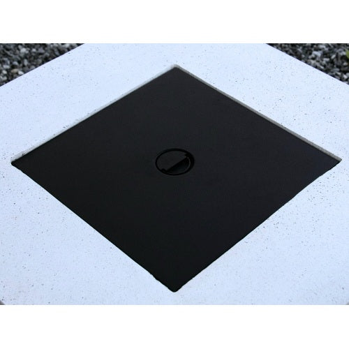 25" H Outdoor Patio Propane Gas Fire Pit Table - 50,000 BTU High-temperature-resistant carving process for environmentally friendly materials with the effect of charcoal grain