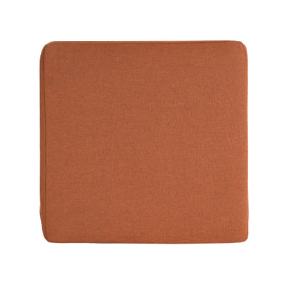 Noah Outdoor Club Chair Cushion Set, Seat Cushion and Back Cushion, Orange