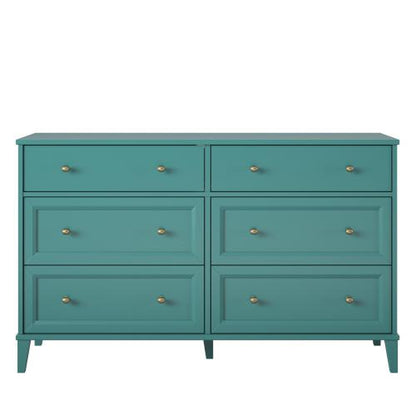 Wide 6-Drawer Dresser