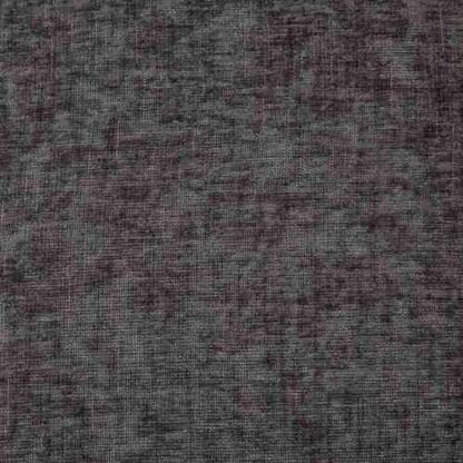 Upholstered Chenille Arm Dining Chair, Tufted Accent Chair with Curved Solid Wood Legs, Gray, Single Pack