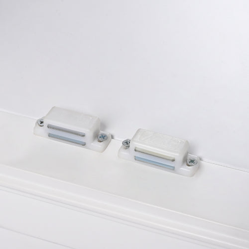 20" Bathroom Vanity with Sink, Bathroom Cabinet with Two Doors, Magnetic Door Stopper and Adiustable Foot Pads, A Drawer, White