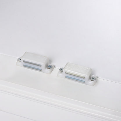 20" Bathroom Vanity with Sink, Bathroom Cabinet with Two Doors, Magnetic Door Stopper and Adiustable Foot Pads, A Drawer, White