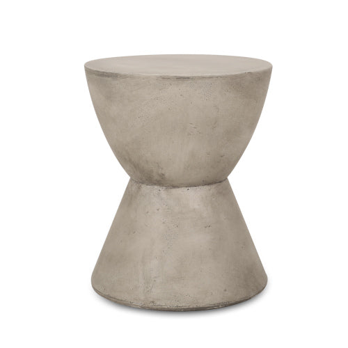 Outdoor MGO Side Table, Light Grey