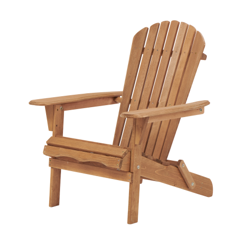 Outdoor Wooden Folding Chair Set of 2 with Pre-Assembled BackRest, Wood Patio Chair for Garden Backyard Porch Pool Deck Firepit