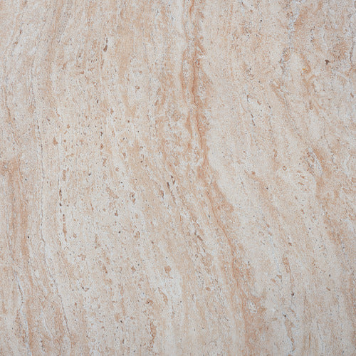 Outdoor/Indoor Lightweight Concrete Side Table,Oval Travertine Finish Accent Table