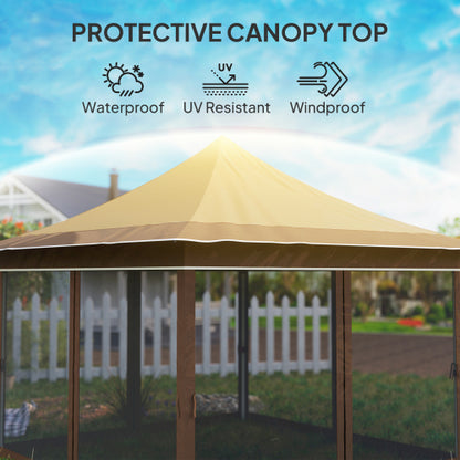 Adjustable Height Pop Up Tent,Canopy Tent with Mesh Netting,with Carry Bag,for Garden,Patio
