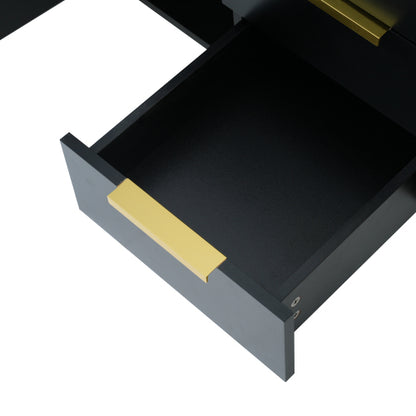 36'' Wall Mounted Bathroom Vanity with Resin Sink, Floating Bathroom Storage Cabinet with 2 Drawers, Solid Wood Bathroom Cabinet (Same as N710S236003B)