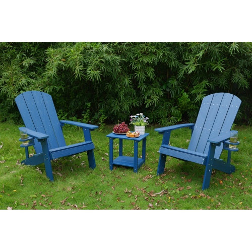 2-Piece All-Season Outdoor Lounge Chairs Perfect For Patio Chats & Garden Leisure Gatherings