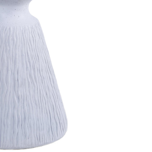 Cement Outdoor End Tables for Patio, GardenAccent Table, Modern Small Round Side Tablefor Outside, Tree Stump Garden Stool DrumTable indoor and Outdoor