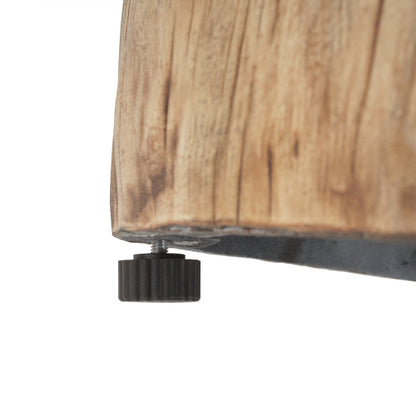 Patio MGO Propane Fire Pit, 30, 000BTU, Wood Pattern Brown (Tank Cover Not Provided)