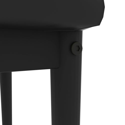 Set of 4 Modern Diamond Shape PU Dining Chairs, Soft PU Leather Upholstered Side Chairs, 280lbs Weight Capacity for Family Dining