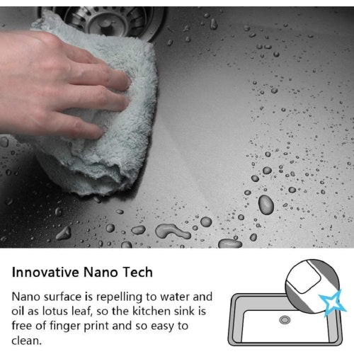 30" L X 18" W Undermount Kitchen Sink With Sink Grid