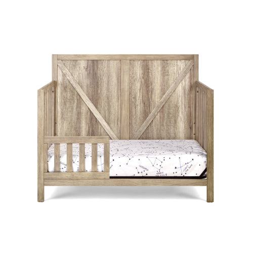4-in-1 Convertible Crib Vintage Chestnut