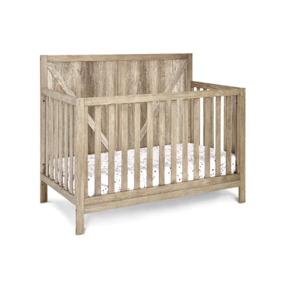 4-in-1 Convertible Crib Vintage Chestnut