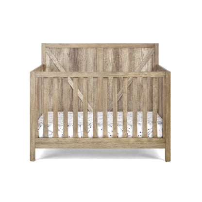 4-in-1 Convertible Crib Vintage Chestnut