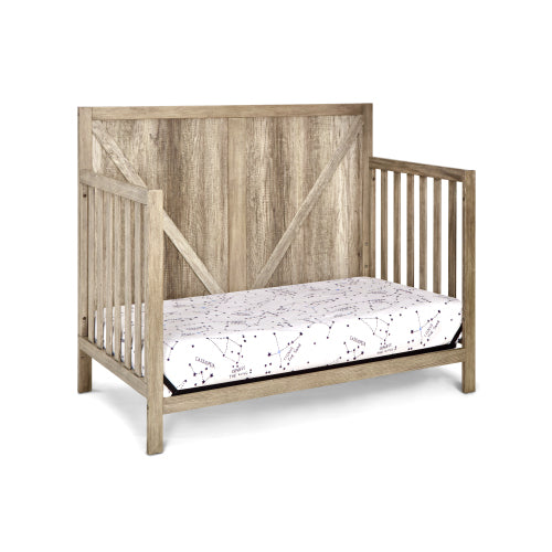 4-in-1 Convertible Crib Vintage Chestnut