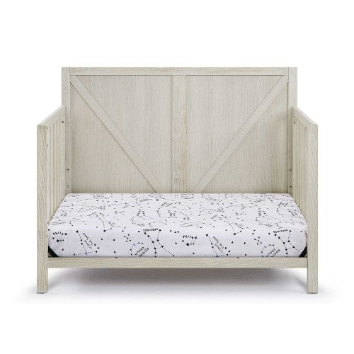 4-in-1 Convertible Crib Washed Gray