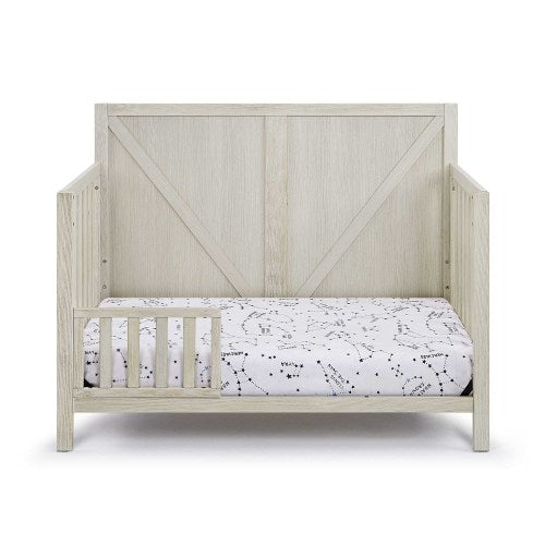 4-in-1 Convertible Crib Washed Gray