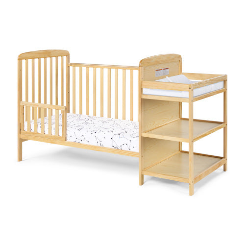 Crib and Changer Combo Natural