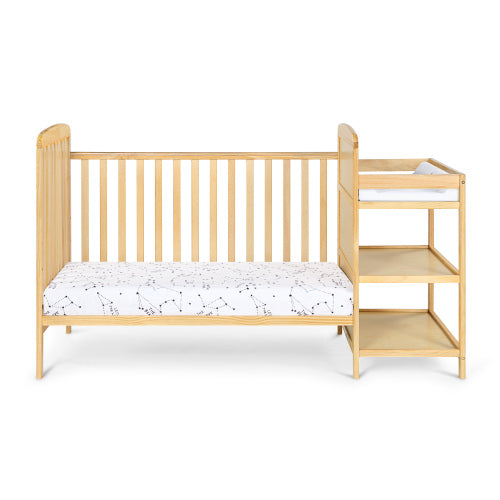 Crib and Changer Combo Natural