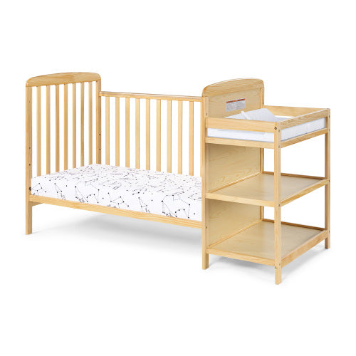 Crib and Changer Combo Natural