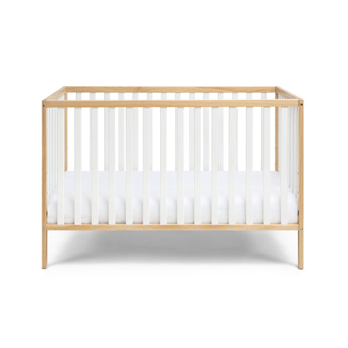 3-in-1 Convertible Island Crib Natural/White