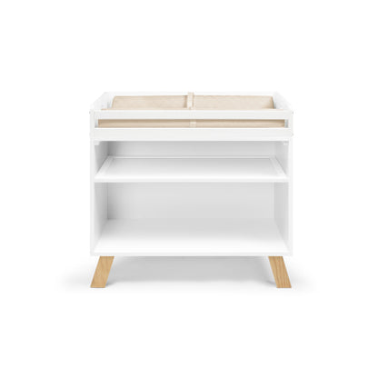 Multi Purpose Changing Table White/Natural