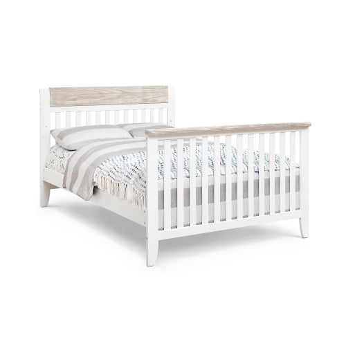 4-in-1 Convertible Crib White/Natural