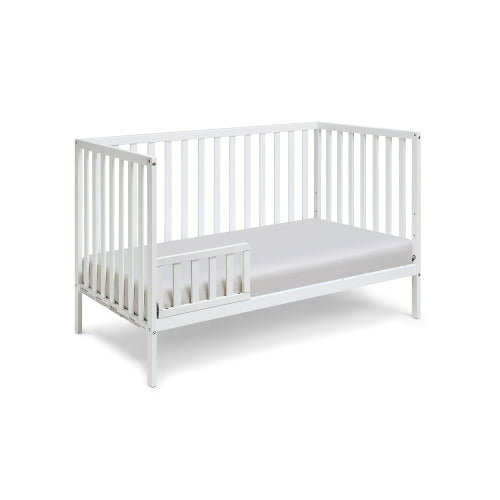 3-in-1 Convertible Island Crib White