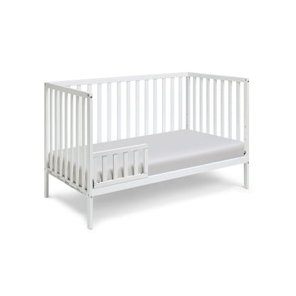 3-in-1 Convertible Island Crib White