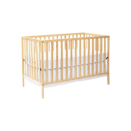 3-in-1 Convertible Island Crib Natural