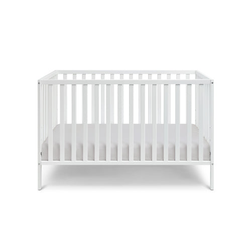 3-in-1 Convertible Island Crib White