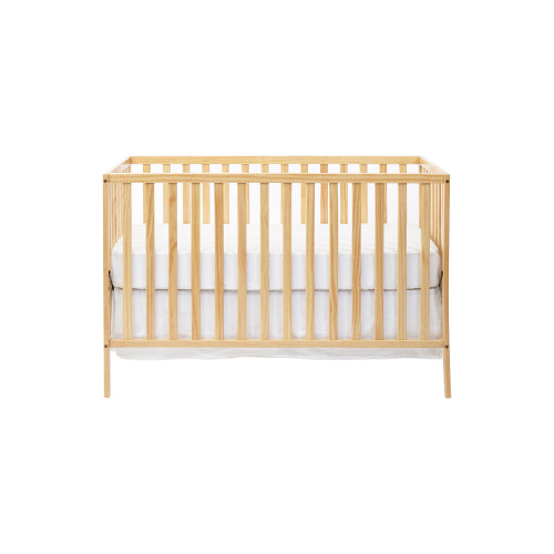 3-in-1 Convertible Island Crib Natural