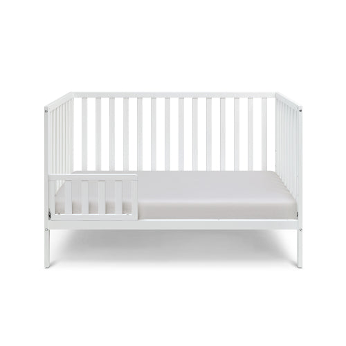 3-in-1 Convertible Island Crib White