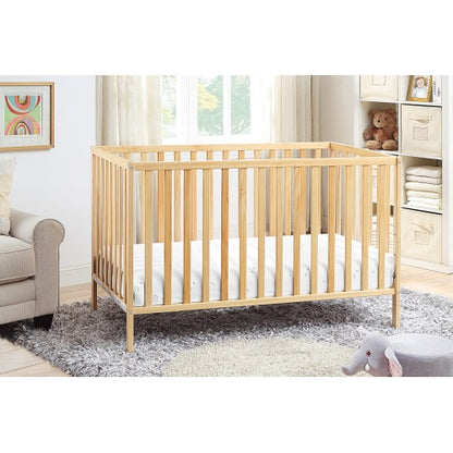 3-in-1 Convertible Island Crib Natural