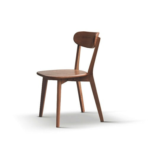 Set of 2 FAS Grade North American Solid Oak Dining Chairs, Unupholstered Solid Wood Side Chairs