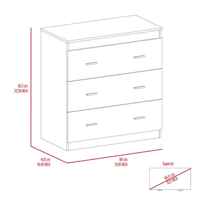 3-Drawer Dresser