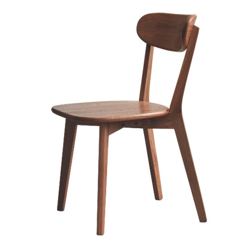 Set of 2 FAS Grade North American Solid Oak Dining Chairs, Unupholstered Solid Wood Side Chairs
