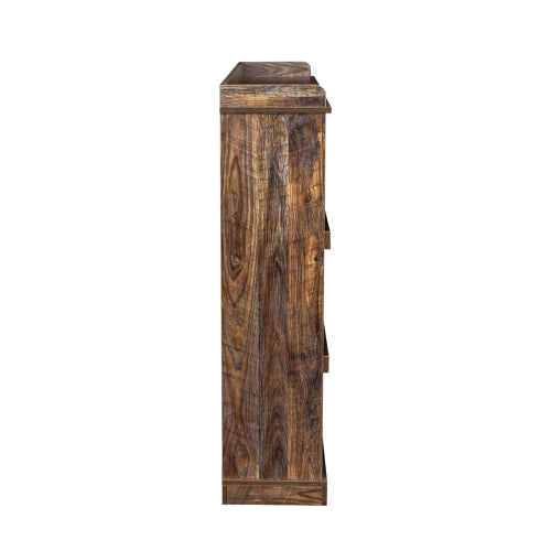 10-Cubby Large Open Bookcase 53.15¡Á11.81¡Á47.24 Inch, 15mm Particle Board Home Storage Display Cabinet