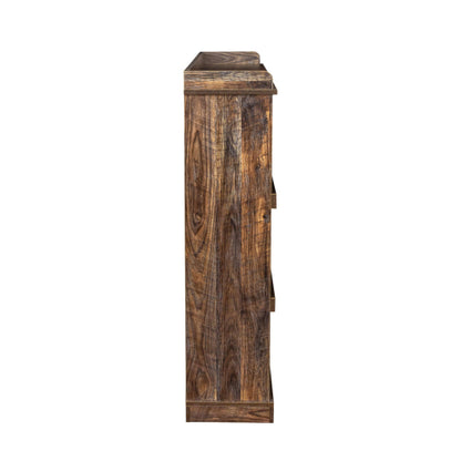 10-Cubby Large Open Bookcase 53.15¡Á11.81¡Á47.24 Inch, 15mm Particle Board Home Storage Display Cabinet
