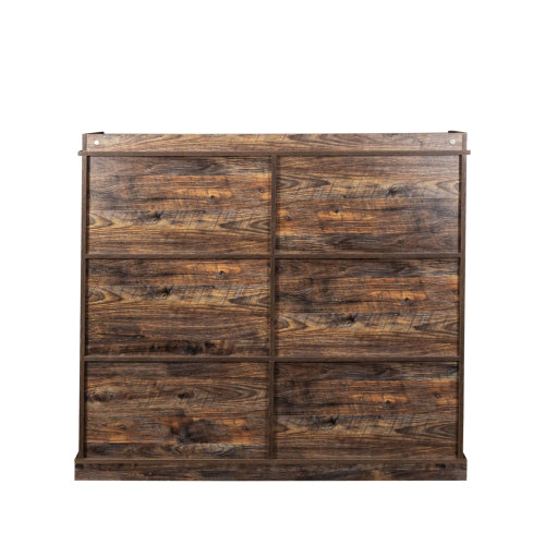 10-Cubby Large Open Bookcase 53.15¡Á11.81¡Á47.24 Inch, 15mm Particle Board Home Storage Display Cabinet