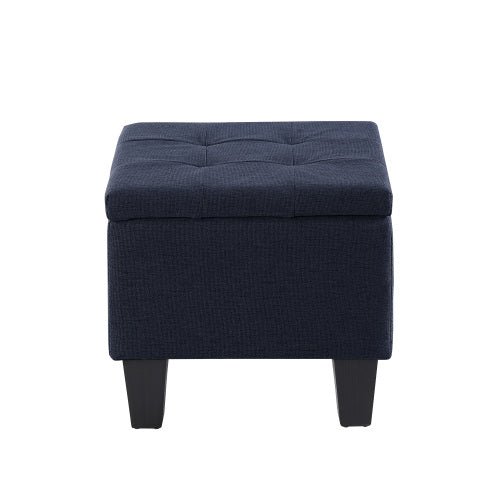 Large Storage Ottoman Bench Set, 3 in 1 Combination Ottoman, Tufted Ottoman Linen Bench for Living Room, Entryway, Hallway, Bedroom Support 250lbs
