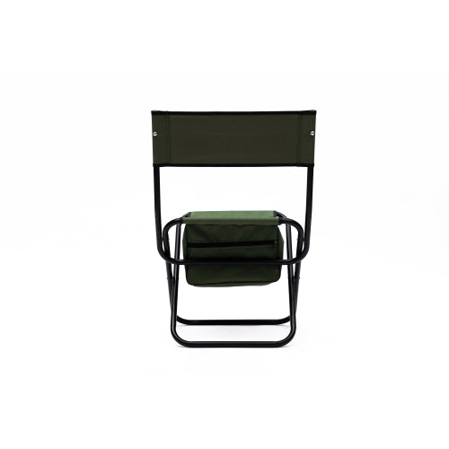 2-piece Folding Outdoor Chair with Storage Bag, Portable Chair for indoor, Outdoor Camping, Picnics and Fishing,Green
